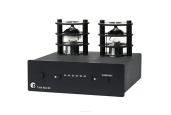 PRO-JECT Tube Box S2 Kompaktowy i innowacyjny przedwzmacniacz gramofonowy z wyjściem lampowym.