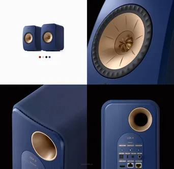 KEF LSX II Cobalt Blue  Bezprzewodowe głośniki HiFi