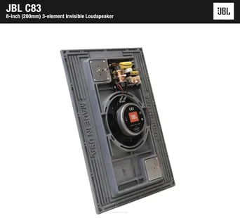 JBL  CONCEAL C83  Głośnik instalacyjny niewidoczny