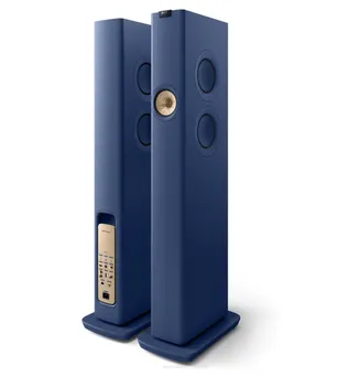 KEF LS60 Wireless  ROYAL BLUE  Bezprzewodowa, aktywna kolumna głośnikowa Wi-Fi, MQA, Apple AirPlay 2, Google Chromecast i Bluetooth